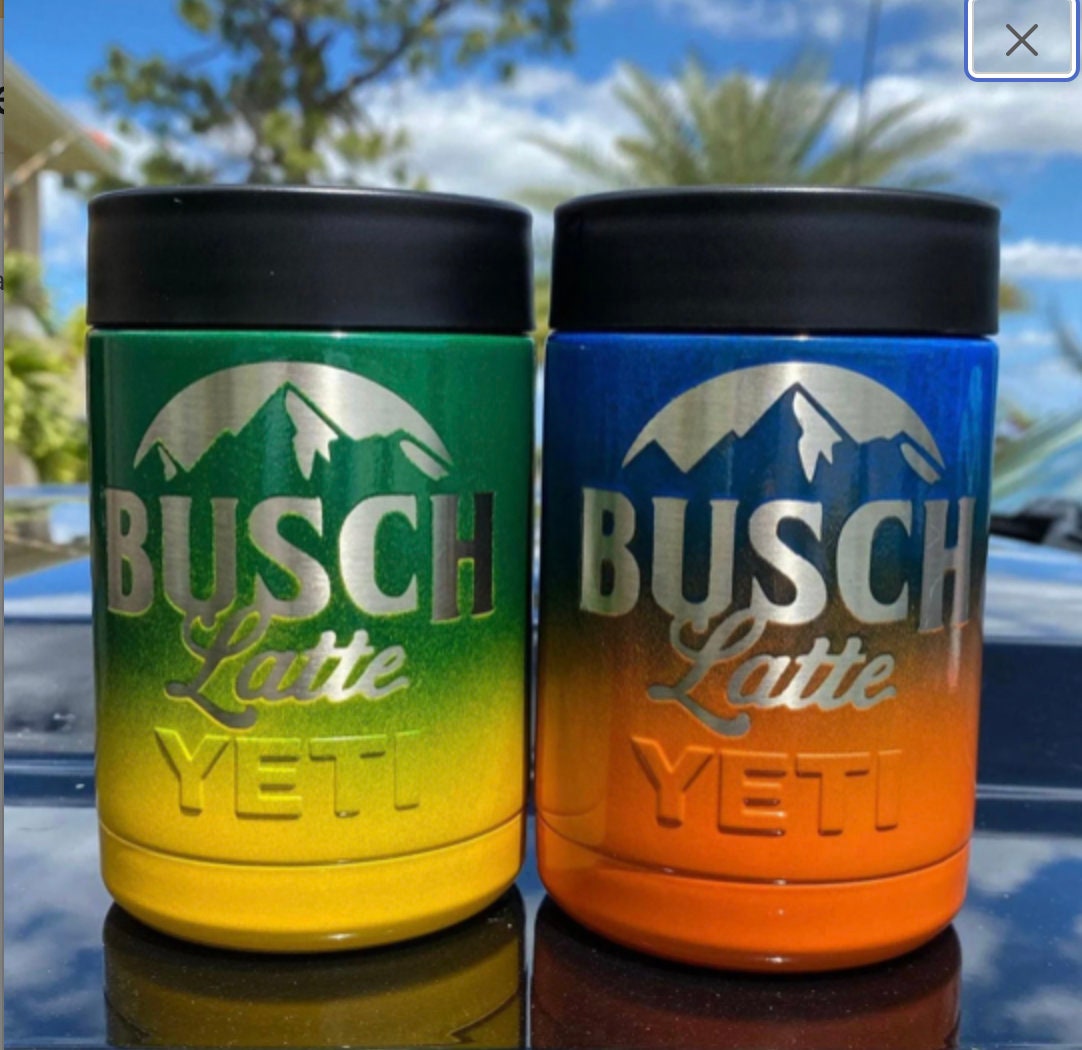 Yeti Busch Beer Custom12 oz Colster Full Color