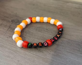 Fred Again… Beaded Rave Kandi Bracelet