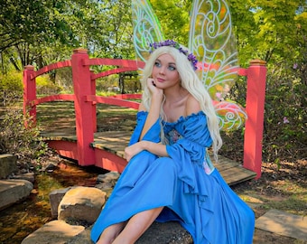 Pixie Fairy Renaissance Fair Costume - Stays Corset - Ren Faire Fantasy Cosplay