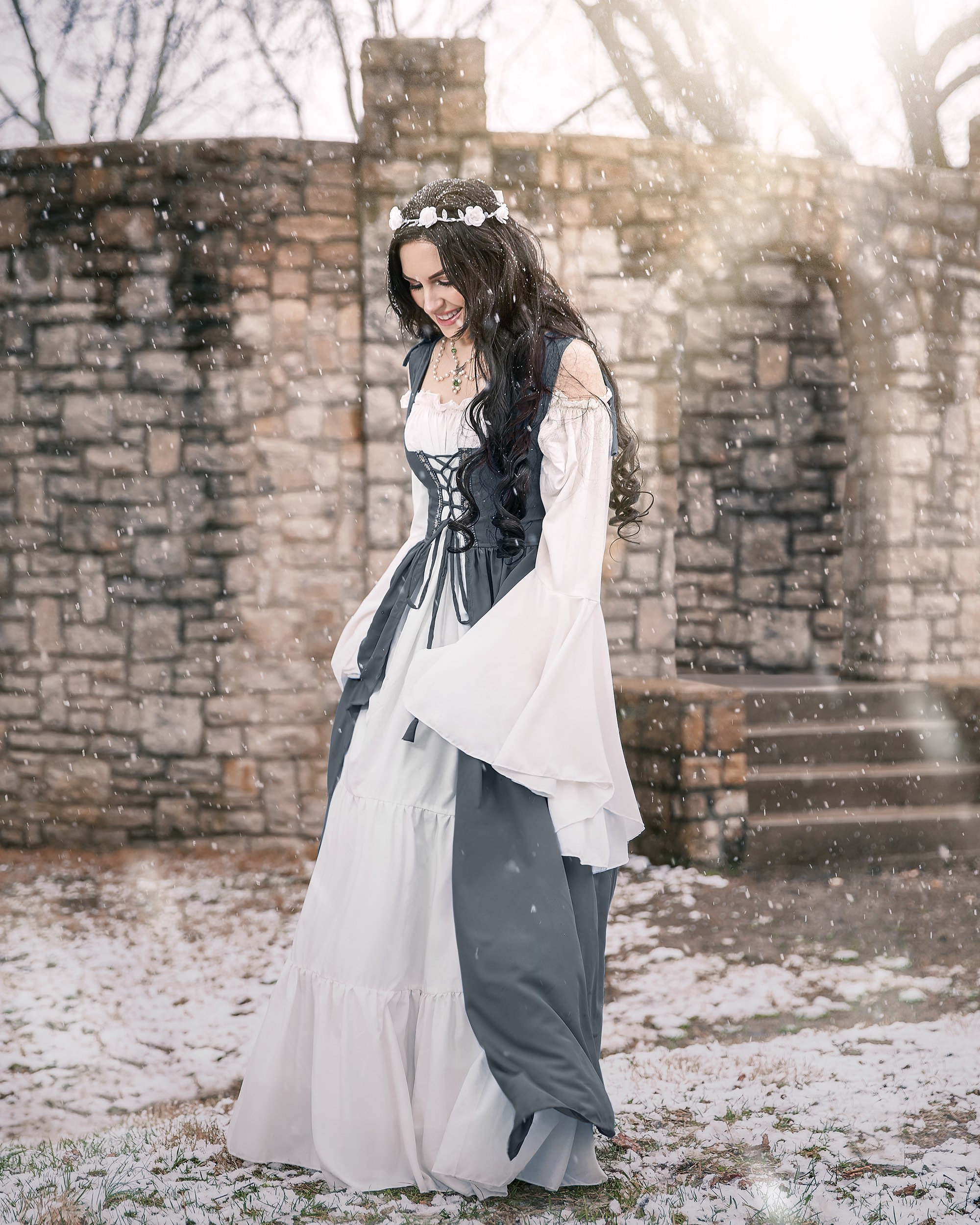krystal fantasy gown