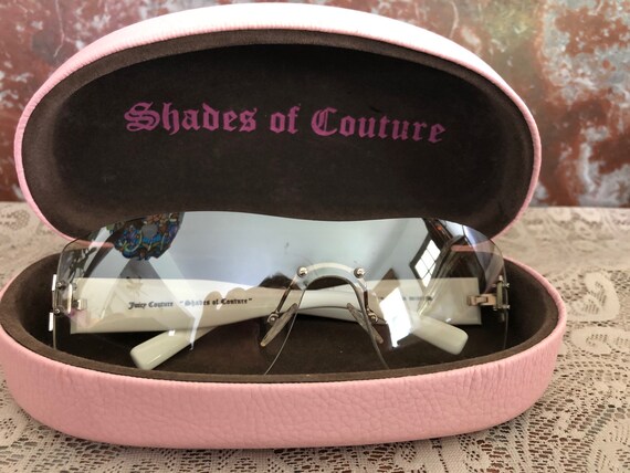 Pristine Italian Juicy Couture Jeweled Sunglasses