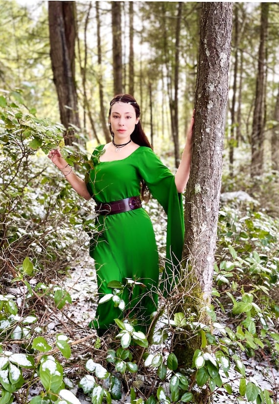 Medieval Dress Elf Renaissance Costume Reminisce Faerie