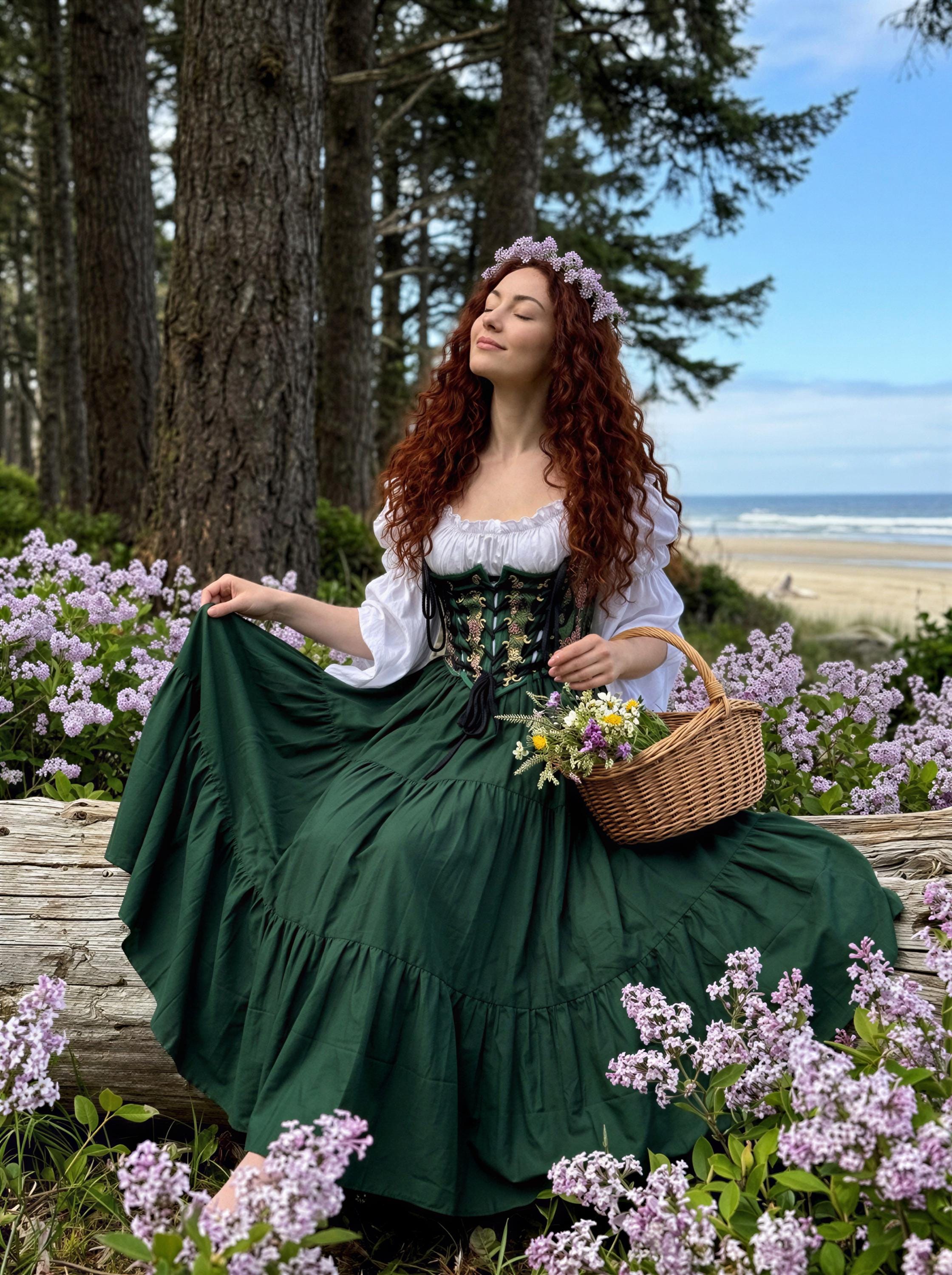 Renaissance Cotton Dress - Etsy