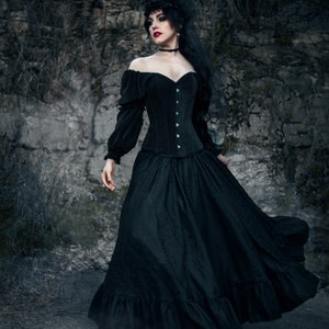 Music of the Night Gothic Victorian Velvet and Lace Vampire - Etsy