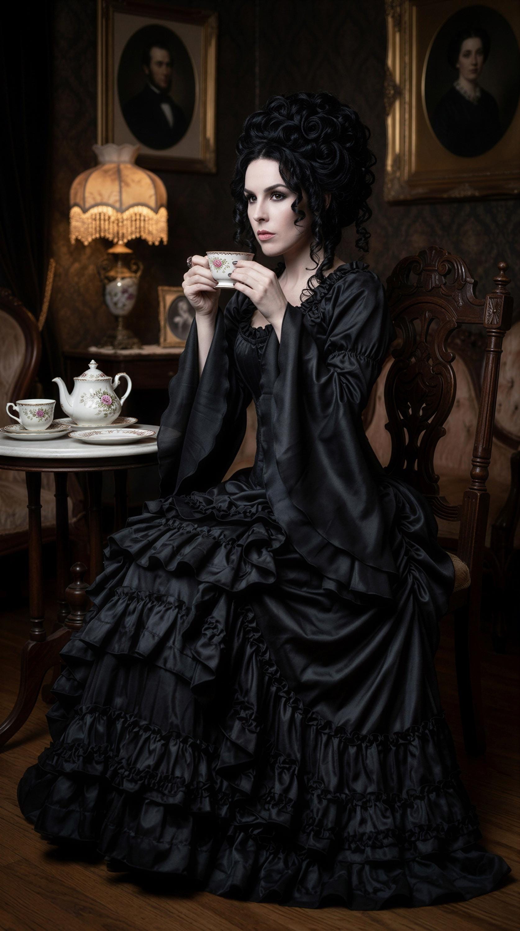 mite   fairydress ブラック 168837662982d24e7dad73a3de2830