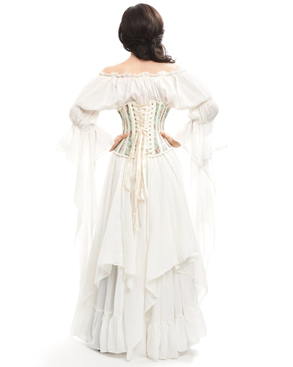 Souvenirs La fée Elvenia Costume Renaissance pour femme Ren Faire Médiéval-fantastique  Robe et corset -  Canada