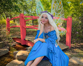 Reminisce - The “Midsummer Night Dream" Chemise only Pixie Fairy  Costume- Women’s Renaissance - Ren Faire - Medieval Fantasy