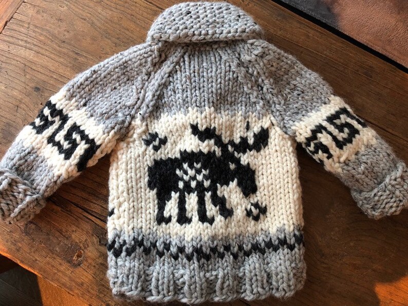 baby cowichan sweater