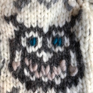 owl bunny moose sweater jumper 3mo 4/5 years image 8