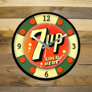 7up Clock - Etsy