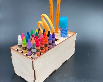 Laser Cut Pencil Box for Glowforge