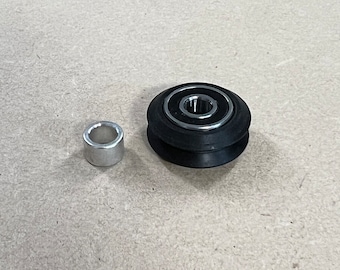 New rear carriage plate pulley roller