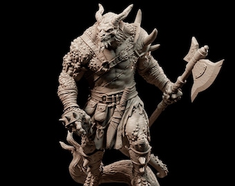 dragonborn barbarian male axe