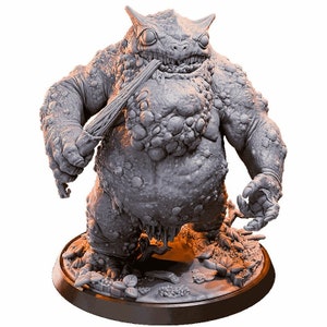 Giant Toad Monster DND