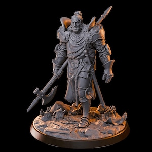 Half-Giant Male Fighter / DND / unpainted