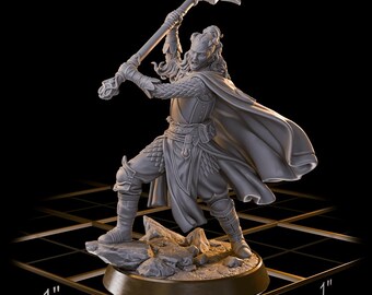 Human Storm Paladin / dnd mini