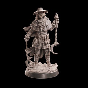 Male Demon Hunter Rogue/ Ranger / DND / Unpainted