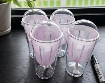 Corm Cups with lid (pick colors)