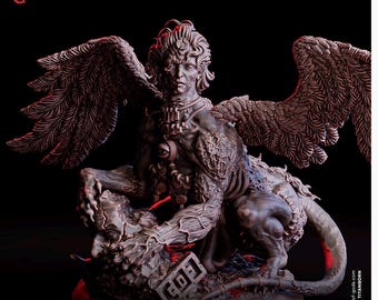 Sphinx of Doom /DND / Unpainted