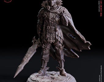 Tiefling Hunter male dnd 28 mm scale