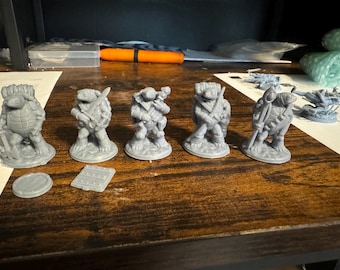Tortle dungeon and dragons 28 mm