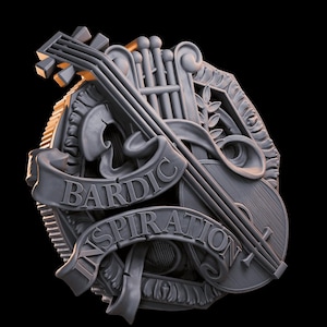 Bardic Inspiration Token / unpainted mini