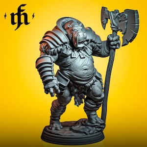 hippo fighter / dnd/ unpainted