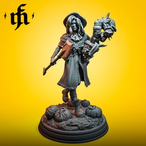 Human Druid plant Botanist Herbal / 3d printed/ unpainted / DND