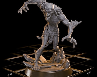 Undersea Fish Man / Sea Creature / dnd mini