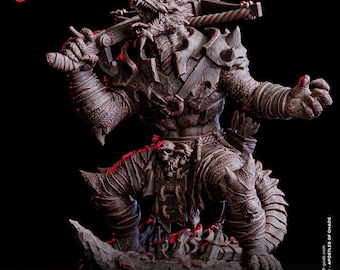 Draconian Apostle Beast Demon Devil / 75 mm base