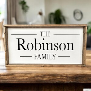 Personalized Farmhouse Last Name Sign, Custom Family Name Decor, Rustic Wood Established Sign, Custom Heirloom Family Name Sign, Homestead