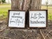 Good Morning Beautiful Hello There Handsome Sign Set - Wood Signs - Wood Signs For Home Decor - Farmhouse Signs - Farmhouse Decor 