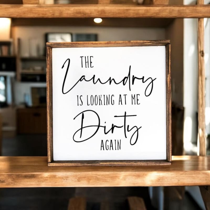 Funny Laundry Room Signs
