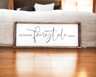 Rustic Farmhouse Love Sign: Fairytale Romance Decor