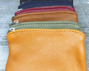 Authentic Genuine Peruvian Cute Leather Coin Purse
