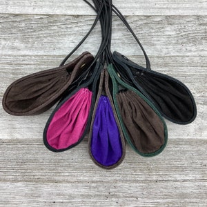 Portamonete celtico in pelle, sacchetto di pelle, sacchetto di monete in pelle, custodia per monete in pelle, borsa in pelle, custodia per monete unica, Made In USA,