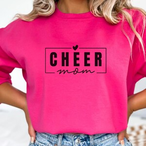 Cheer Mom Sweatshirt: Cozy Cheerleading Mama Gift