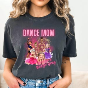 Custom Dance Mom Photo Shirt - Poster Style Design, Gift for Dance Moms, Recital or Competition Tee, Dance Mom Personalized Sweatshirt