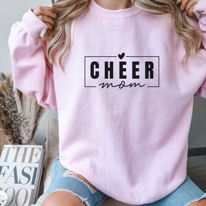 Cheer Mom Sweatshirt: Cozy Cheer Mama Gift