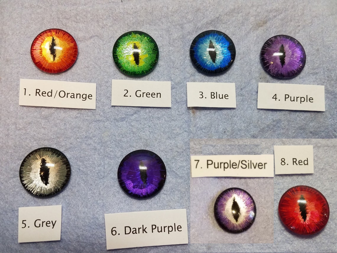 Dragon Eye Hand Painted. Etsy