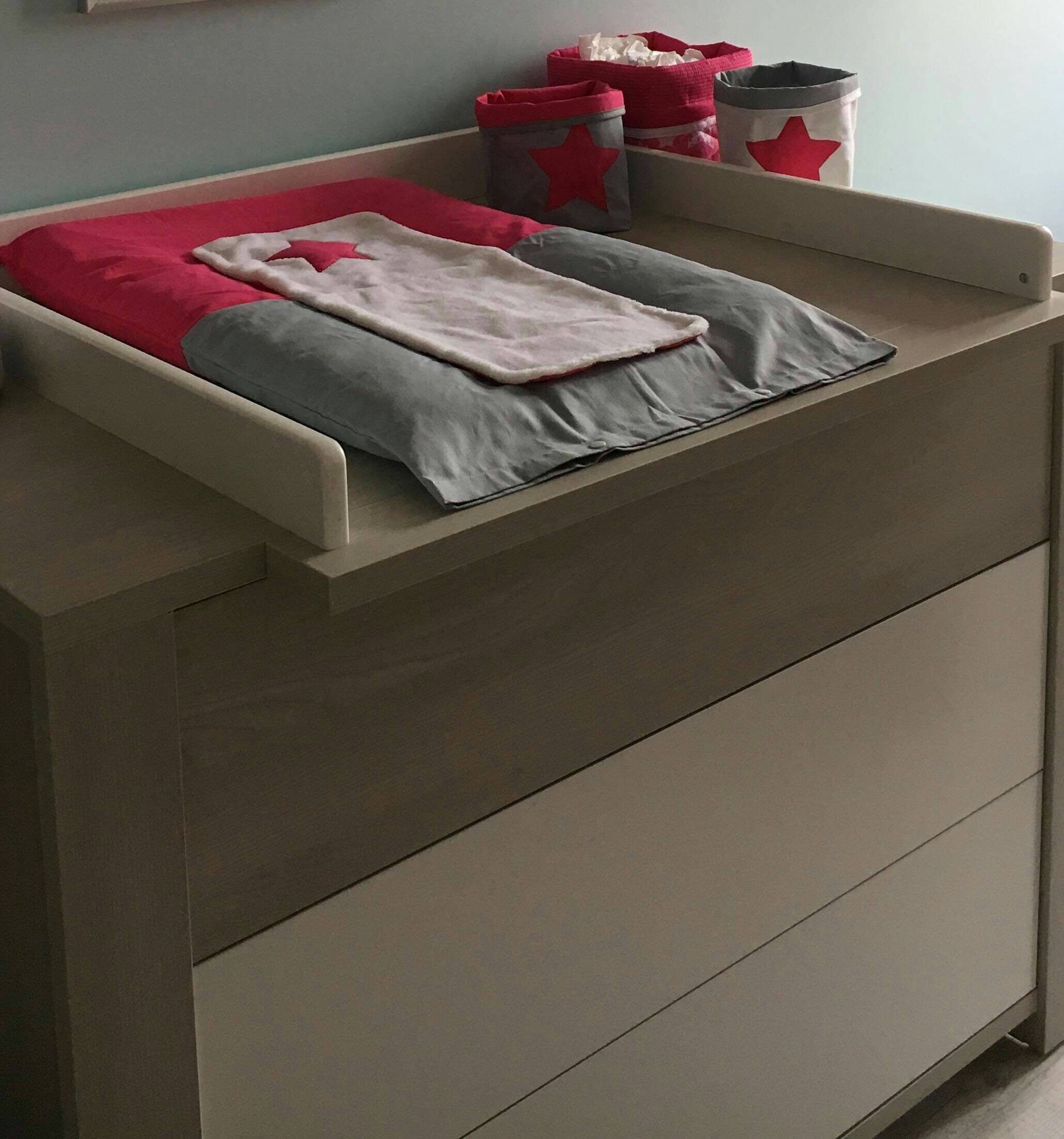 changing table storage basket
