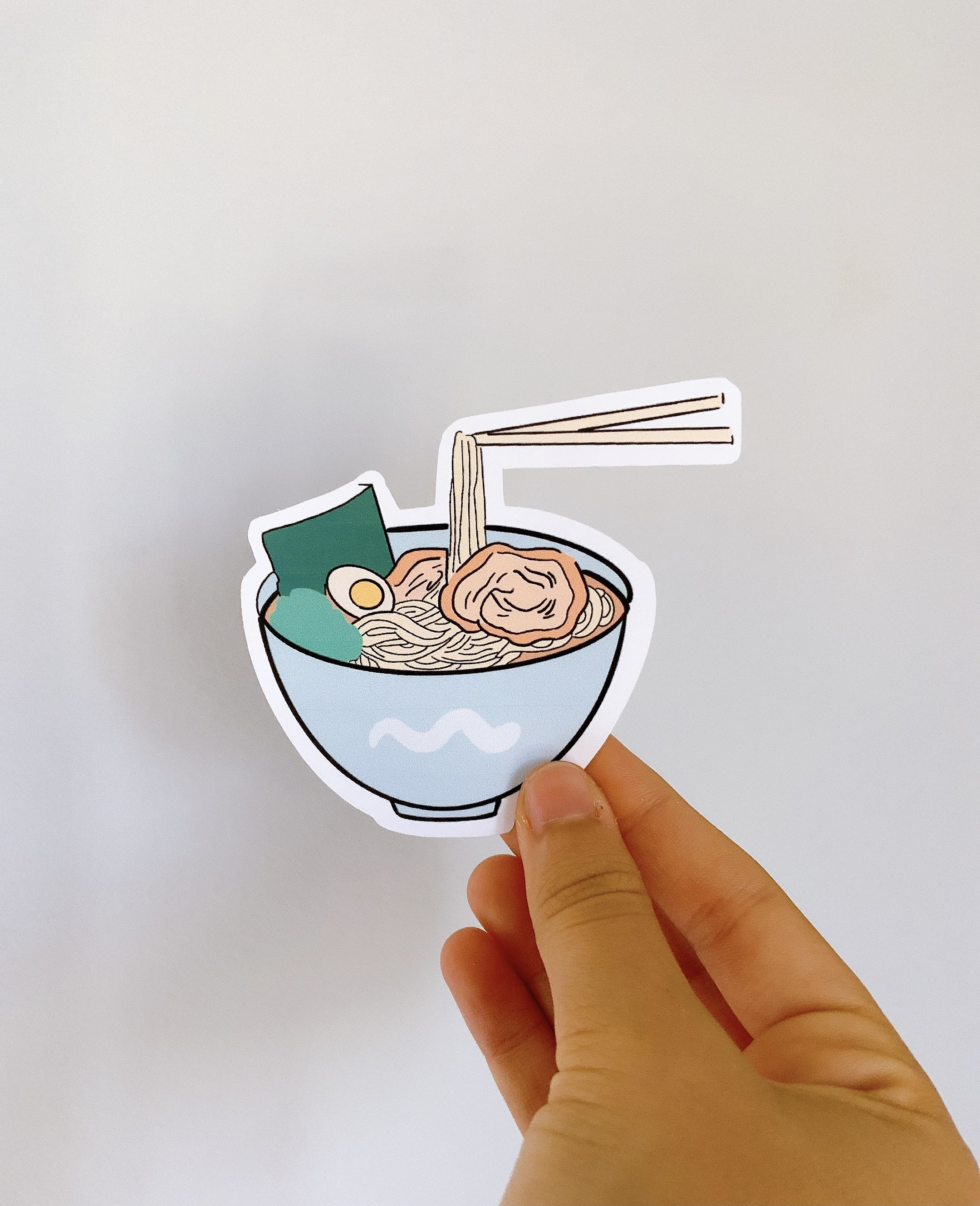 Ramen sticker Ramen sticker cute sticker Etsy