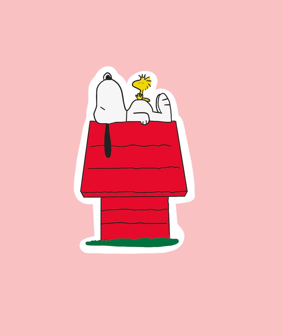 Snoopy sticker | Etsy