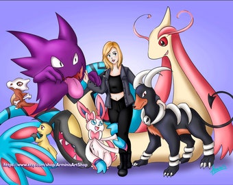 Custom pokemon arts for your (logos or perfil Art Commission