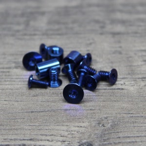 Spyderco Yojimbo 2 - Yojumbo - Titanium Hardware Kit - Anodized Blue or Bronze