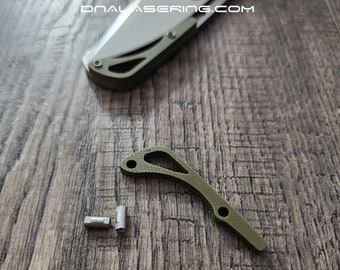 Benchmade Bugout 535 - G-10 Backspacer - OD Green - Flytanium Gear