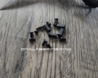 Kit di ricambi per ferramenta Spyderco Delica - Acciaio inossidabile - Nero