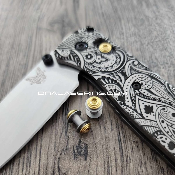 Benchmade Bugout, MINI Bugout & Taggedout - Brass Axis Lock Bar - Flytanium Gear