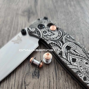 Benchmade Bugout, MINI Bugout, & Taggedout - Copper Axis Lock Bar - Flytanium Gear