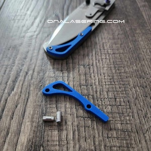 Benchmade Bugout 535 - G-10 Backspacer - Blue Lapis - Flytanium Gear